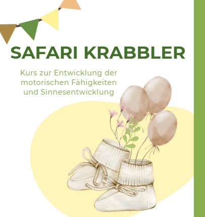 Safari Krabbler - Motorik- und Sinneskurs für die Kleinsten