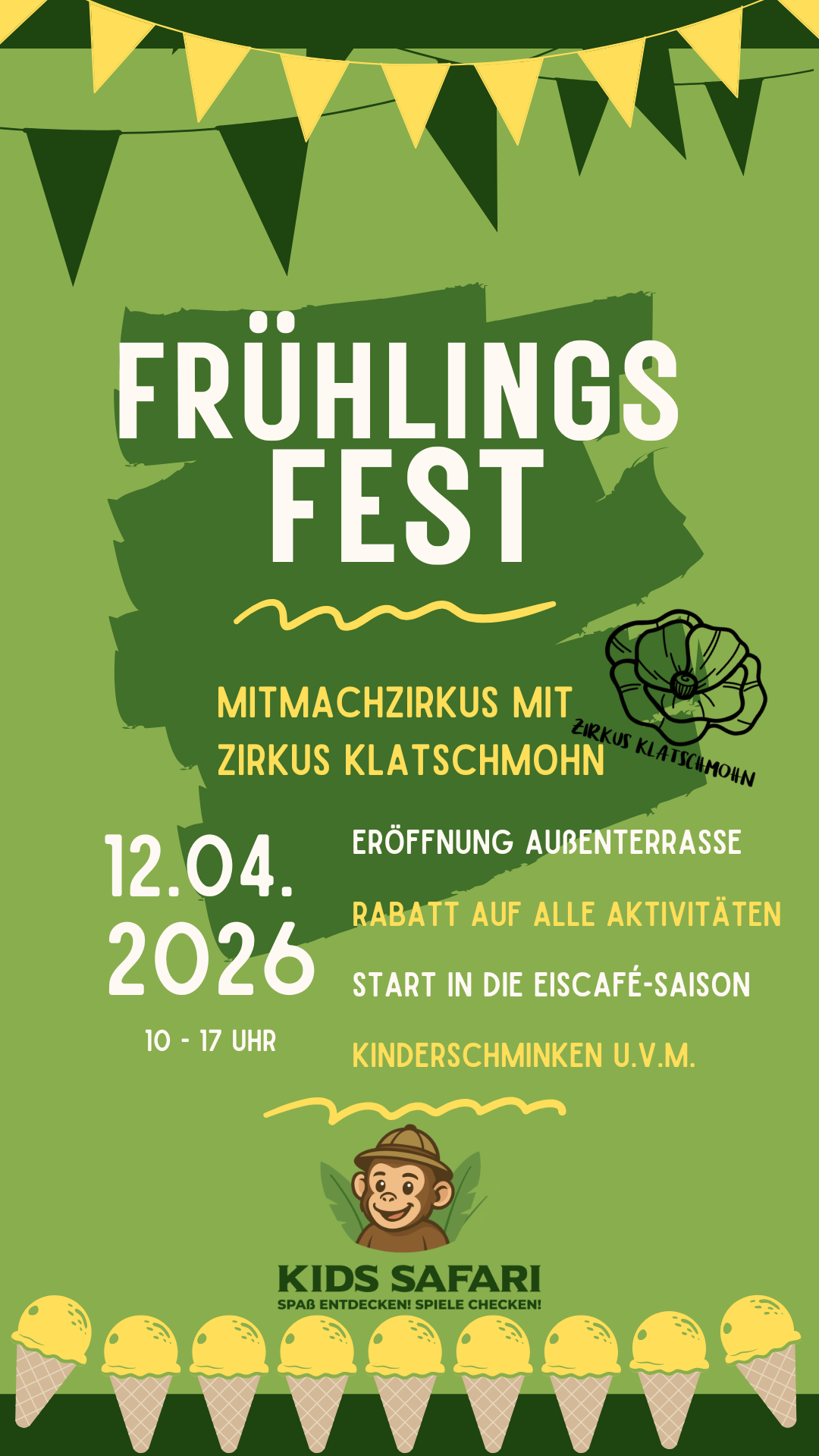 Frühlingsfest in der Kids Safari – seid dabei!