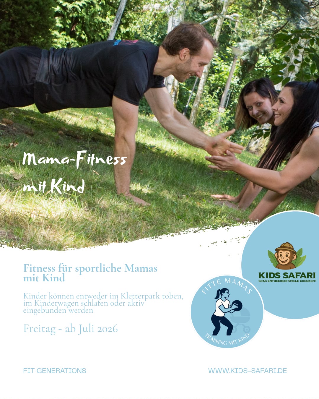 Fitte Mamas mit FIT GENERATION